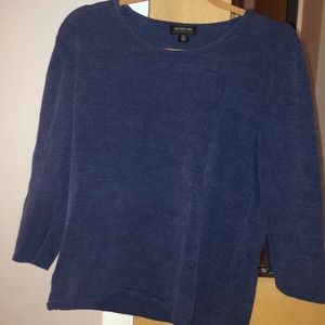 navy sweater